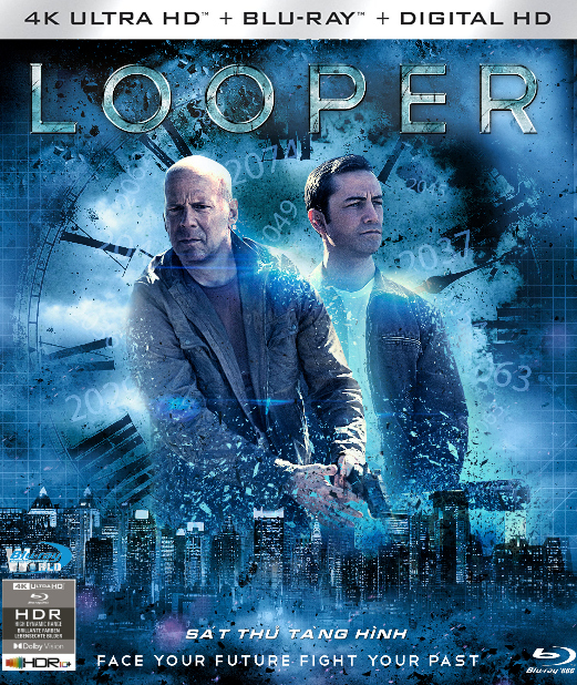 4KUHD-1148.Looper 2012  SÁT THỦ XUYÊN THỜI GIAN  4K66G  (TRUE- HD 7.1 DOLBY ATMOS - DOLBY VISION) USA